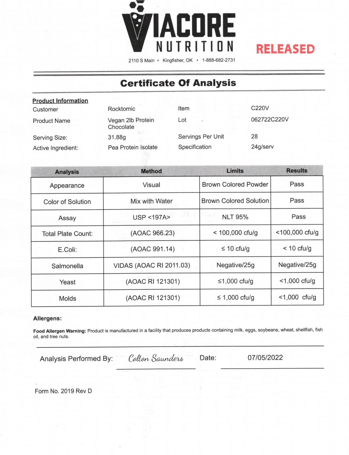 VEGAN ADVANTAGE (CHOC. MILKSHAKE)