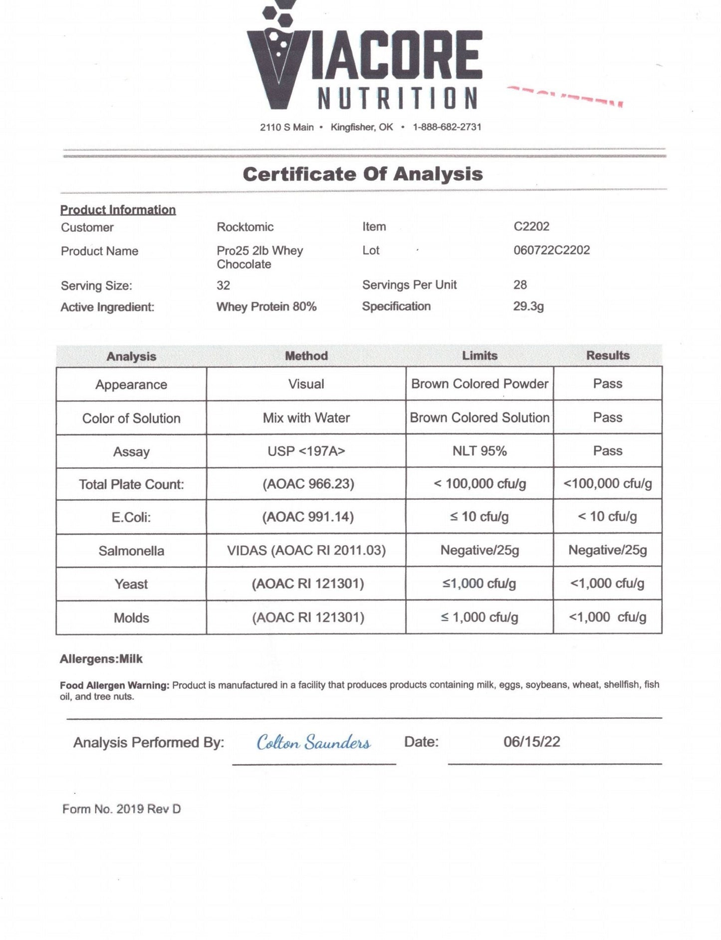 WHEY ADVANTAGE (CHOC. MILKSHAKE)
