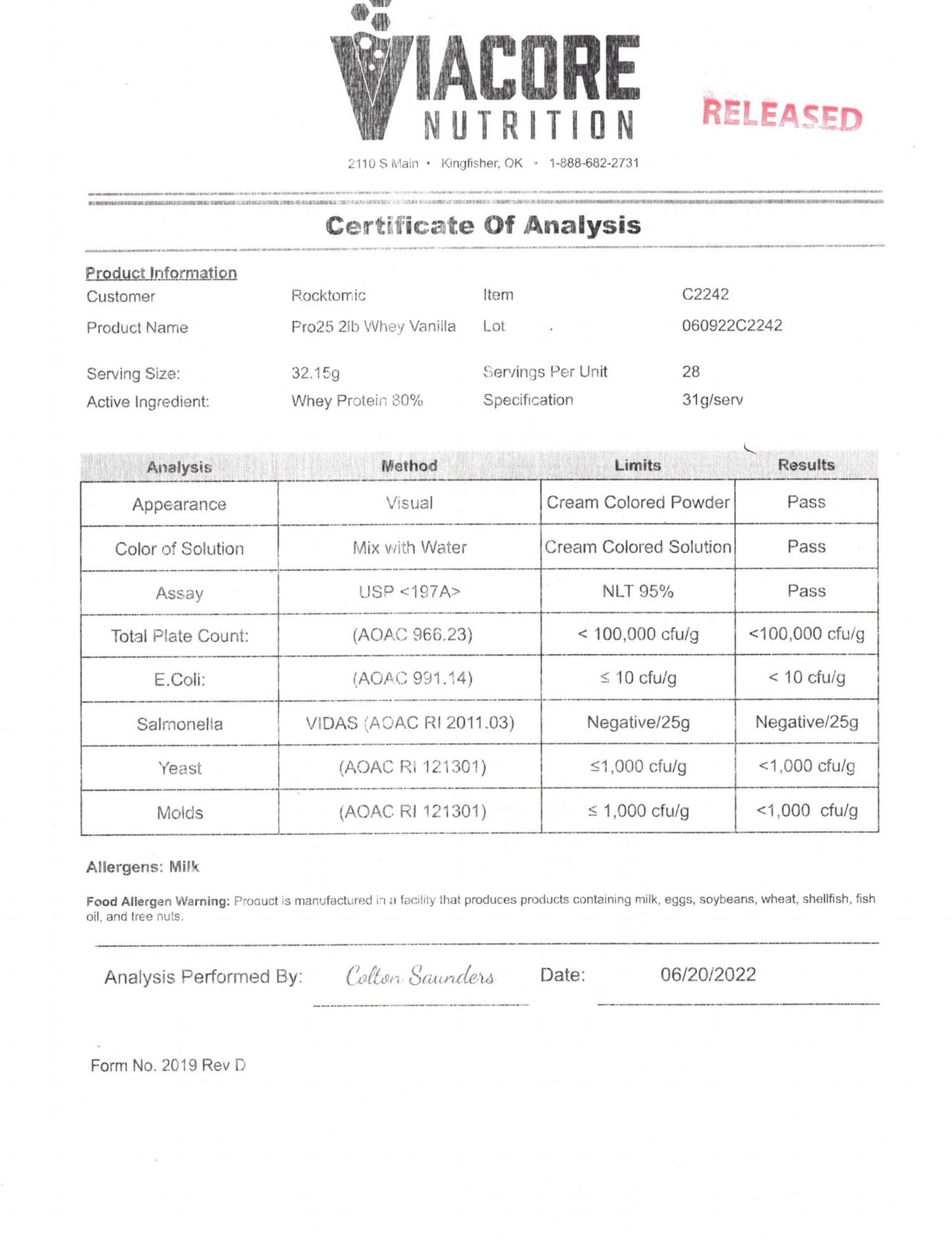 WHEY ADVANTAGE (VANILLA MILKSHAKE)