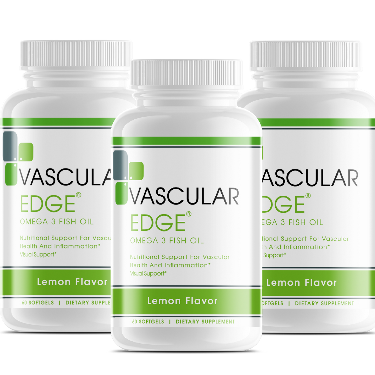 VASCULAR EDGE® (OMEGA 3 FISH OIL)X3