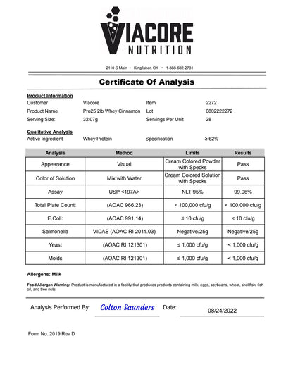 WHEY ADVANTAGE (CINNAMON SWIRL)
