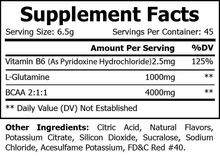BCAA ADVANTAGE (FRUIT PUNCH)