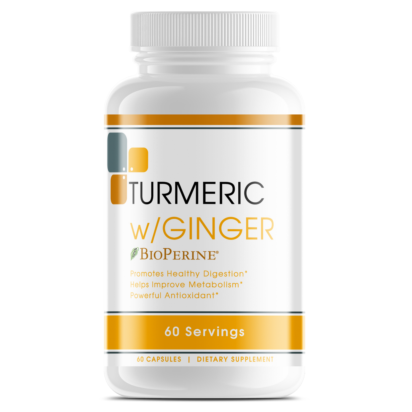 TURMERIC w/GINGER & BIOPERINE