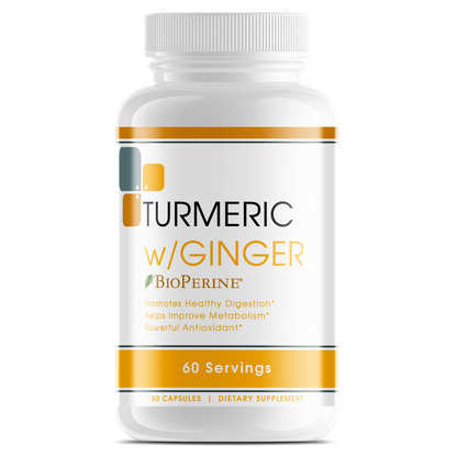 TURMERIC w/GINGER & BIOPERINE