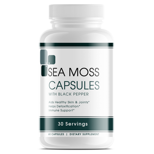 SEA MOSS CAPSULES w/BLACK PEPPER