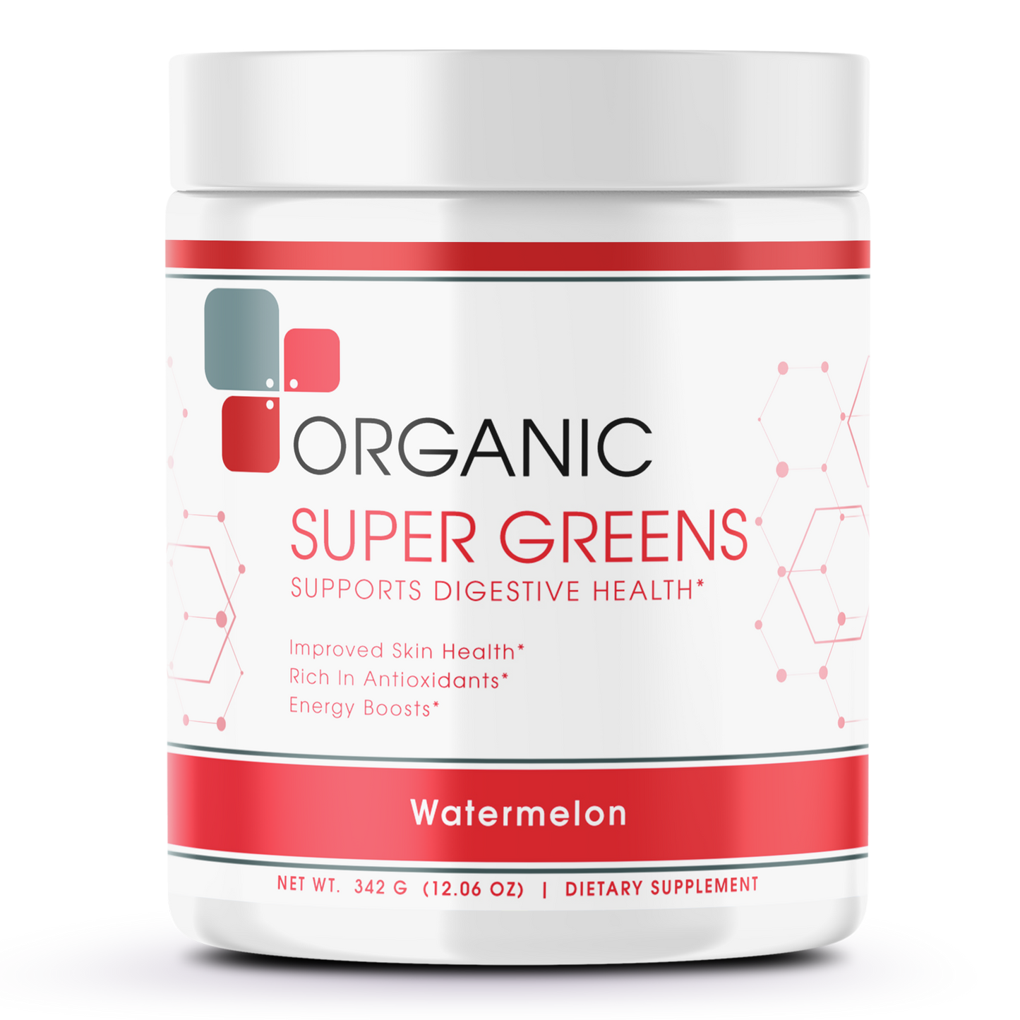 ORGANIC SUPER GREENS (WATERMELON)